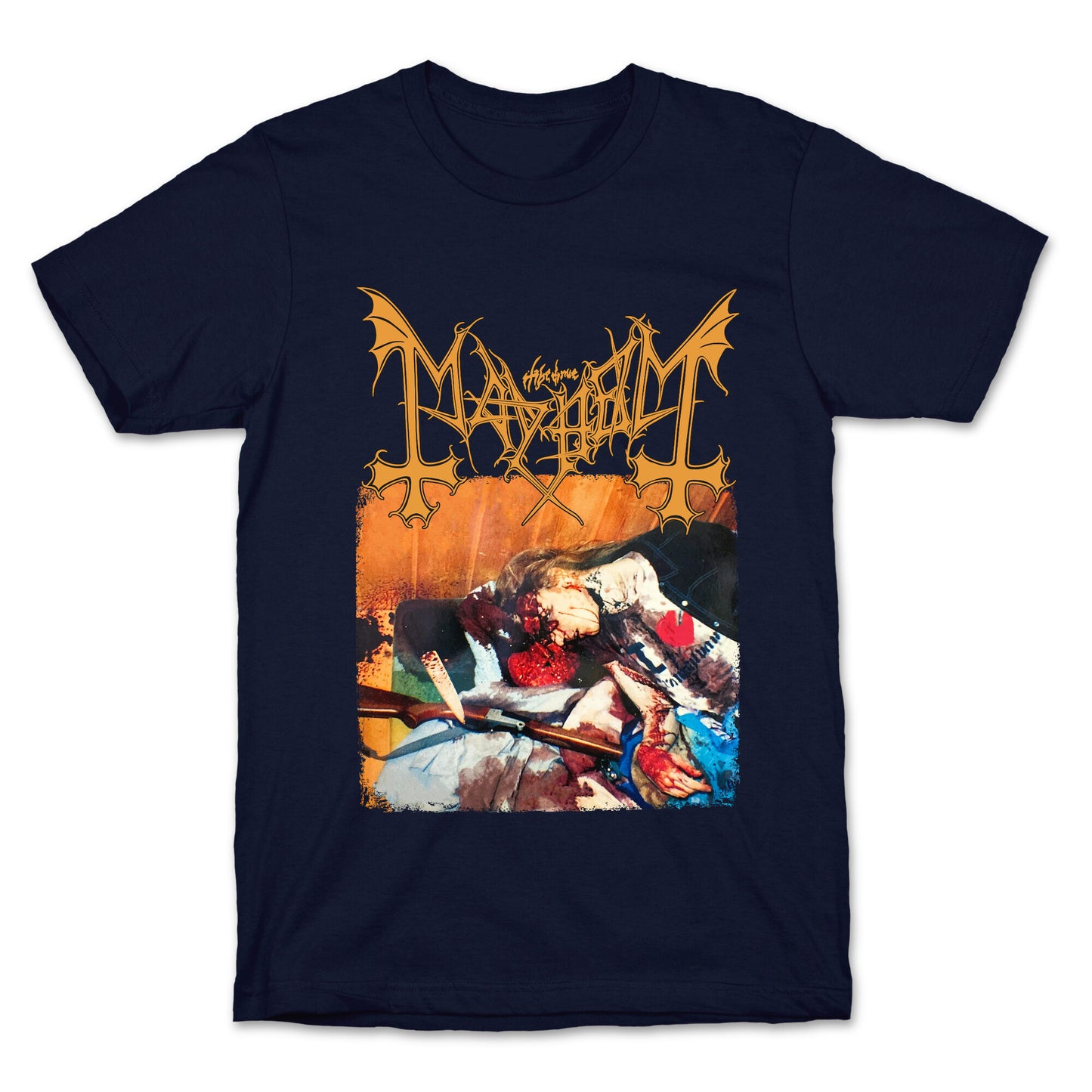 Mayhem Band Album Cover T-Shirt