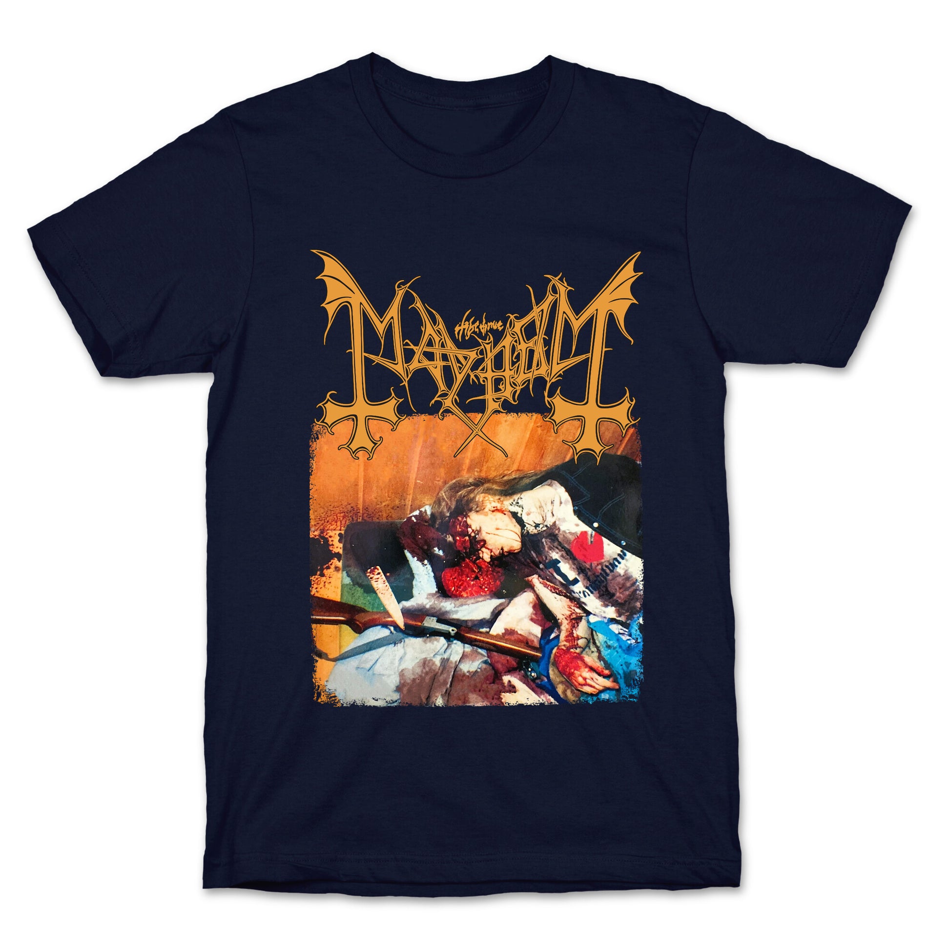 Mayhem Band Album Cover T-Shirt
