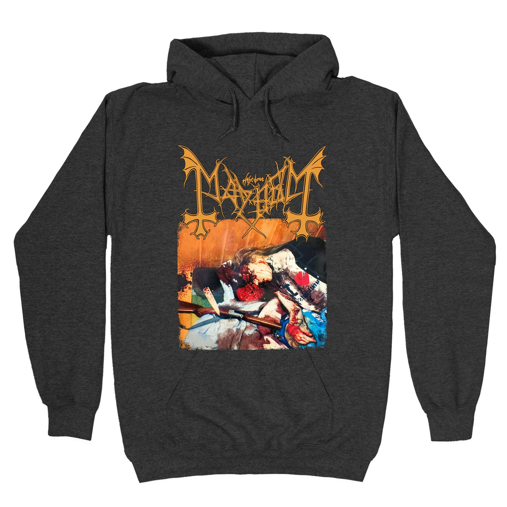 Mayhem Band Album Cover Hoodie
