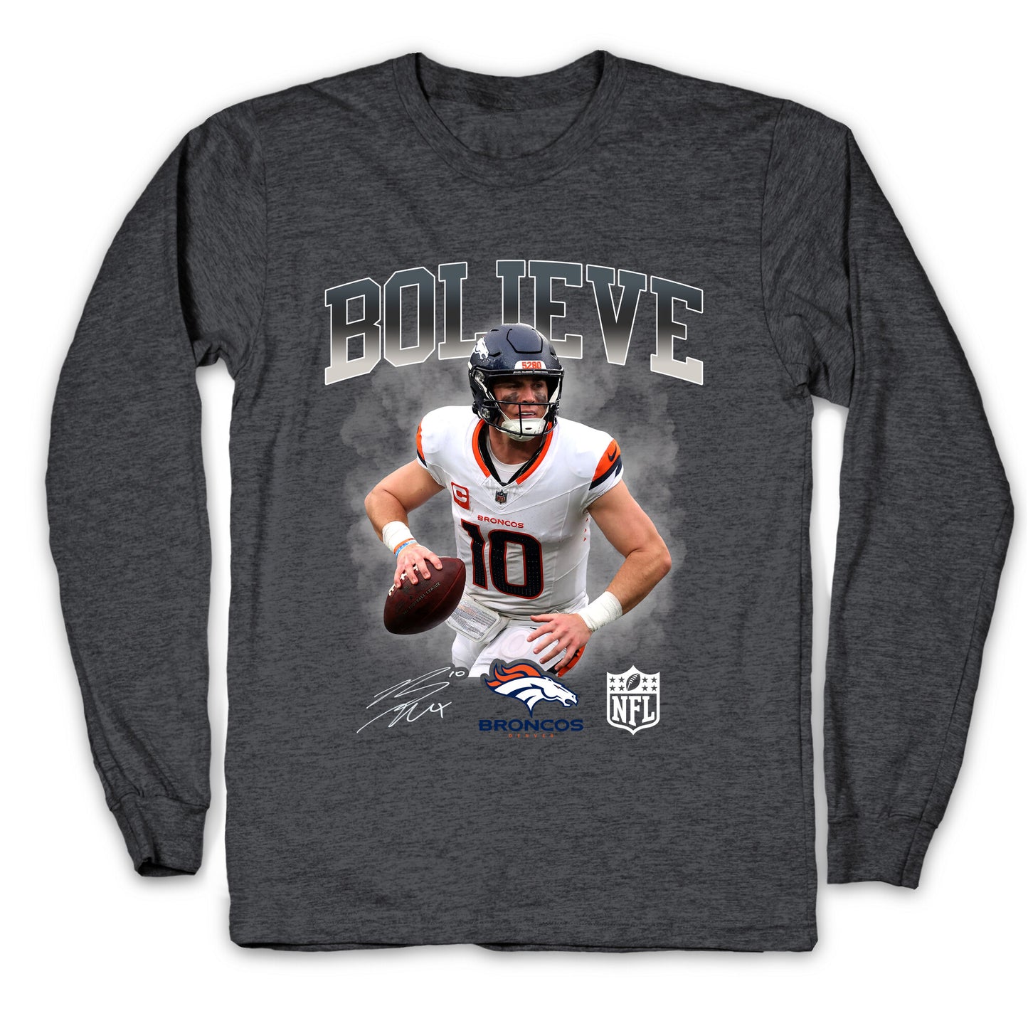 Bo Nix Bolieve Longsleeve Tee