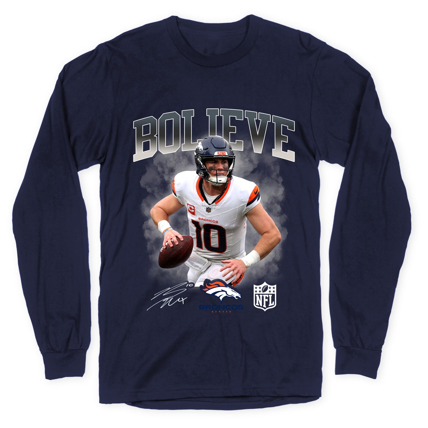 Bo Nix Bolieve Longsleeve Tee