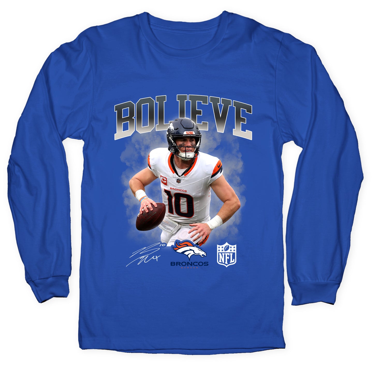 Bo Nix Bolieve Longsleeve Tee