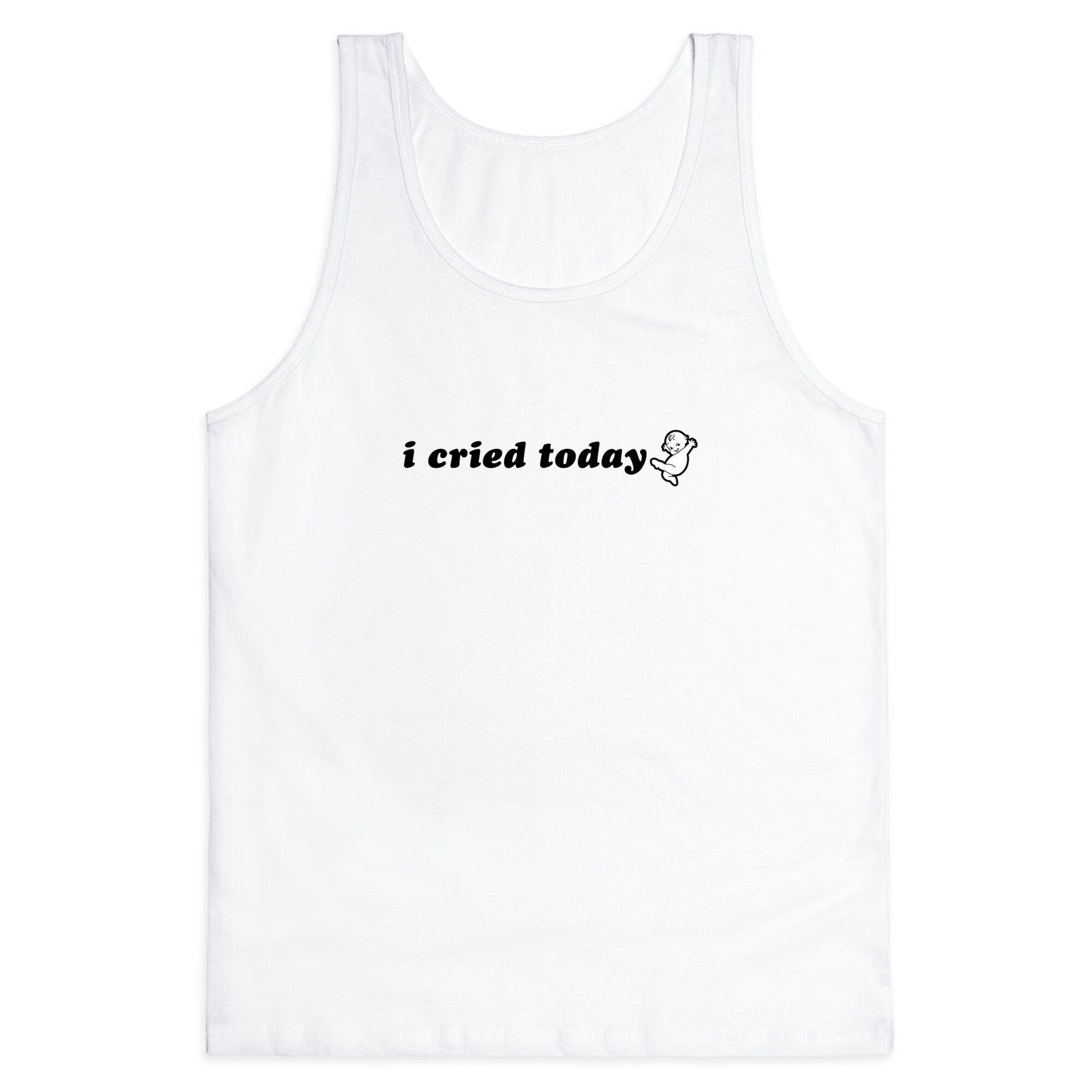 I Cried Today Baby Tank Top