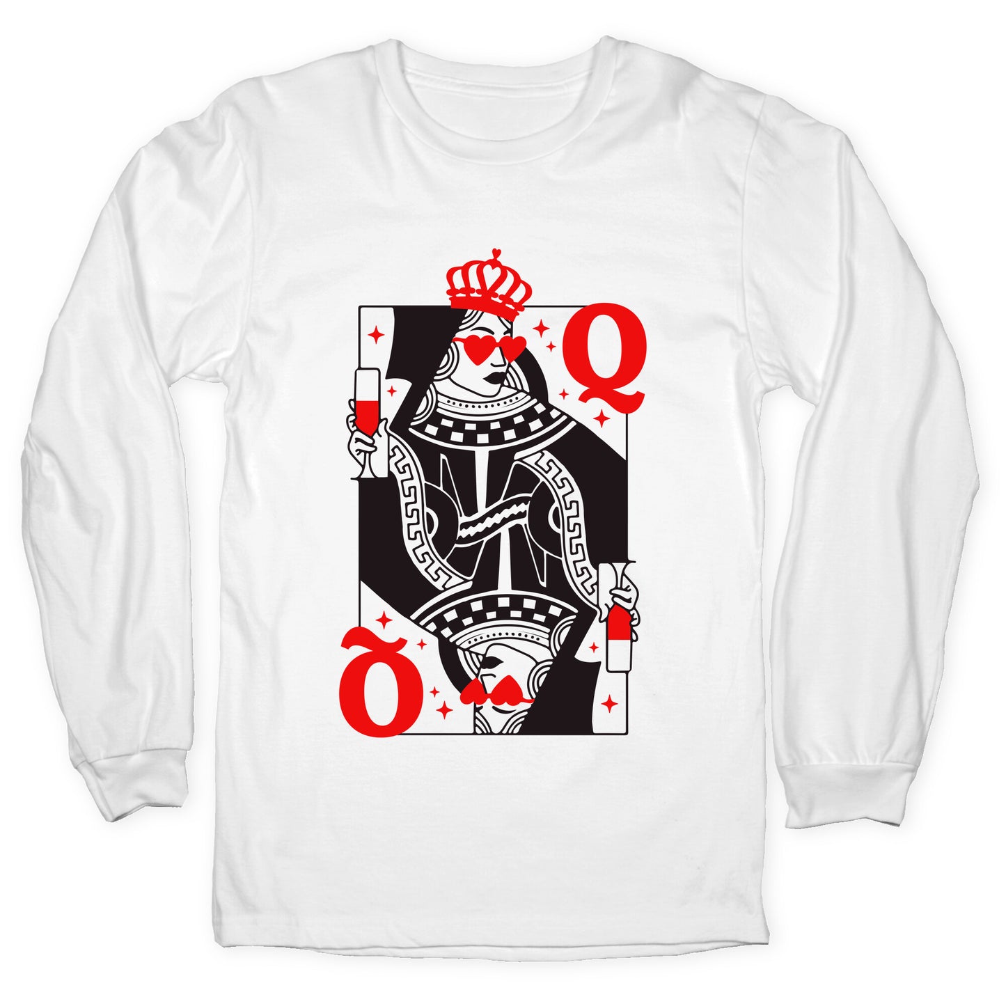 Queen of Hearts Longsleeve Tee