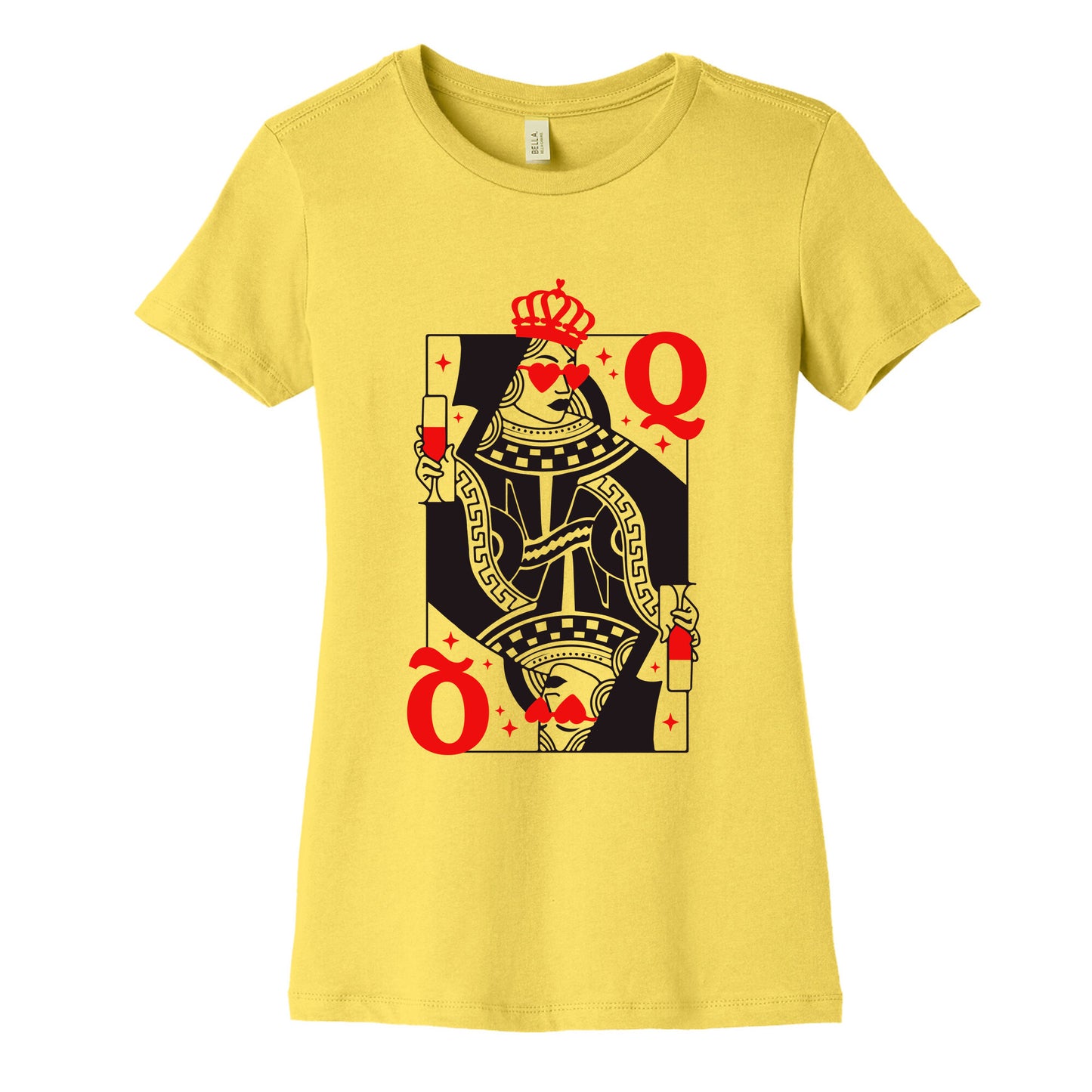 Queen of Hearts Womens Cotton Tee