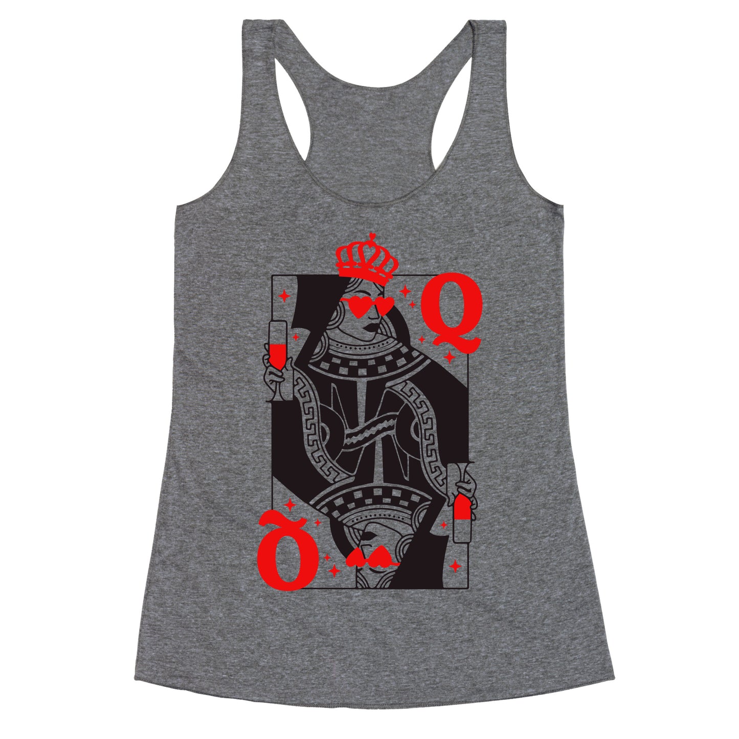 Queen of Hearts Racerback Tank