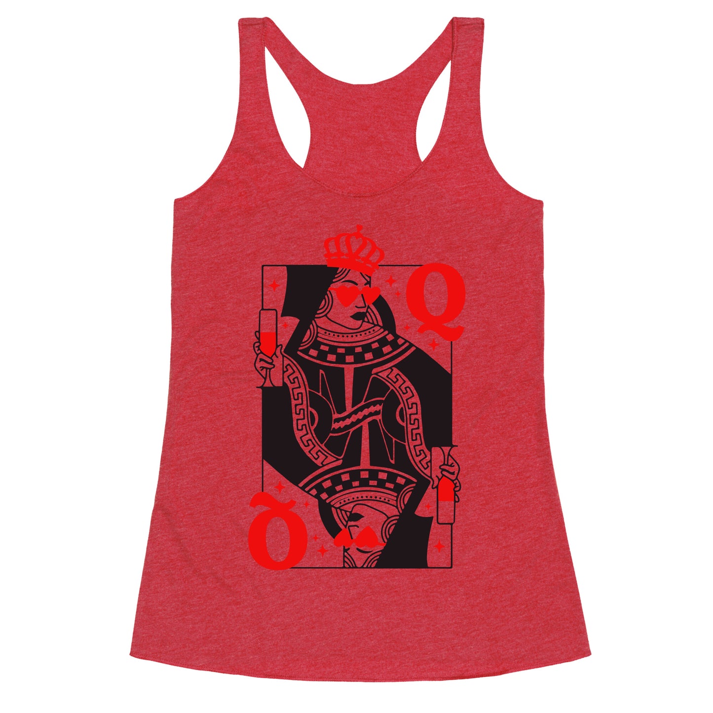 Queen of Hearts Racerback Tank