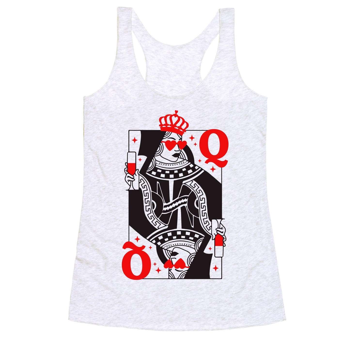 Queen of Hearts Racerback Tank