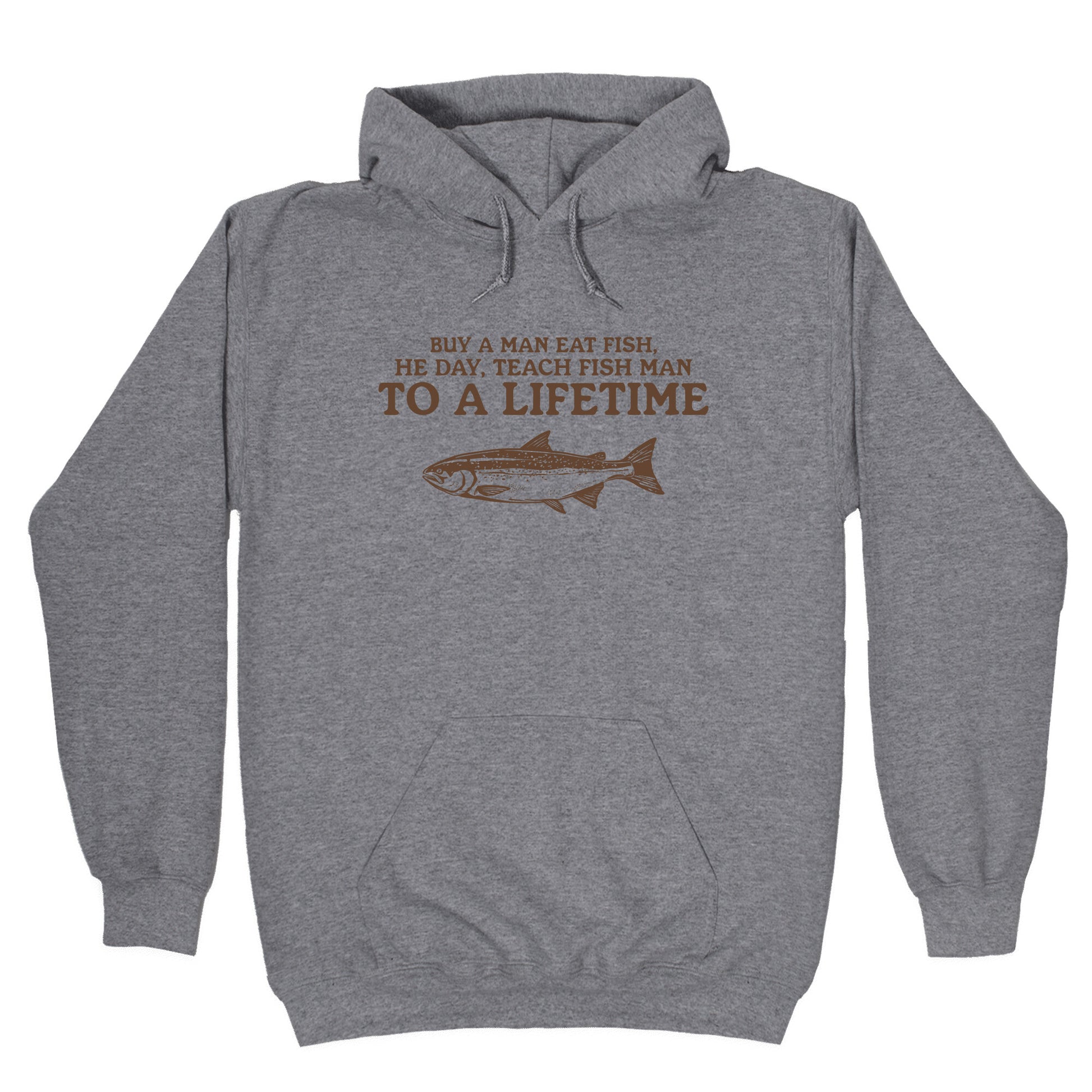 Buy A Man Eat Fish Hoodie