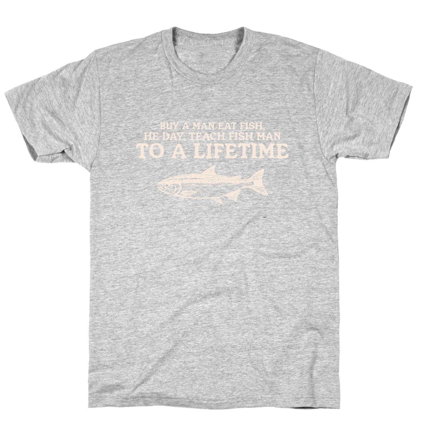Buy A Man Eat Fish T-Shirt