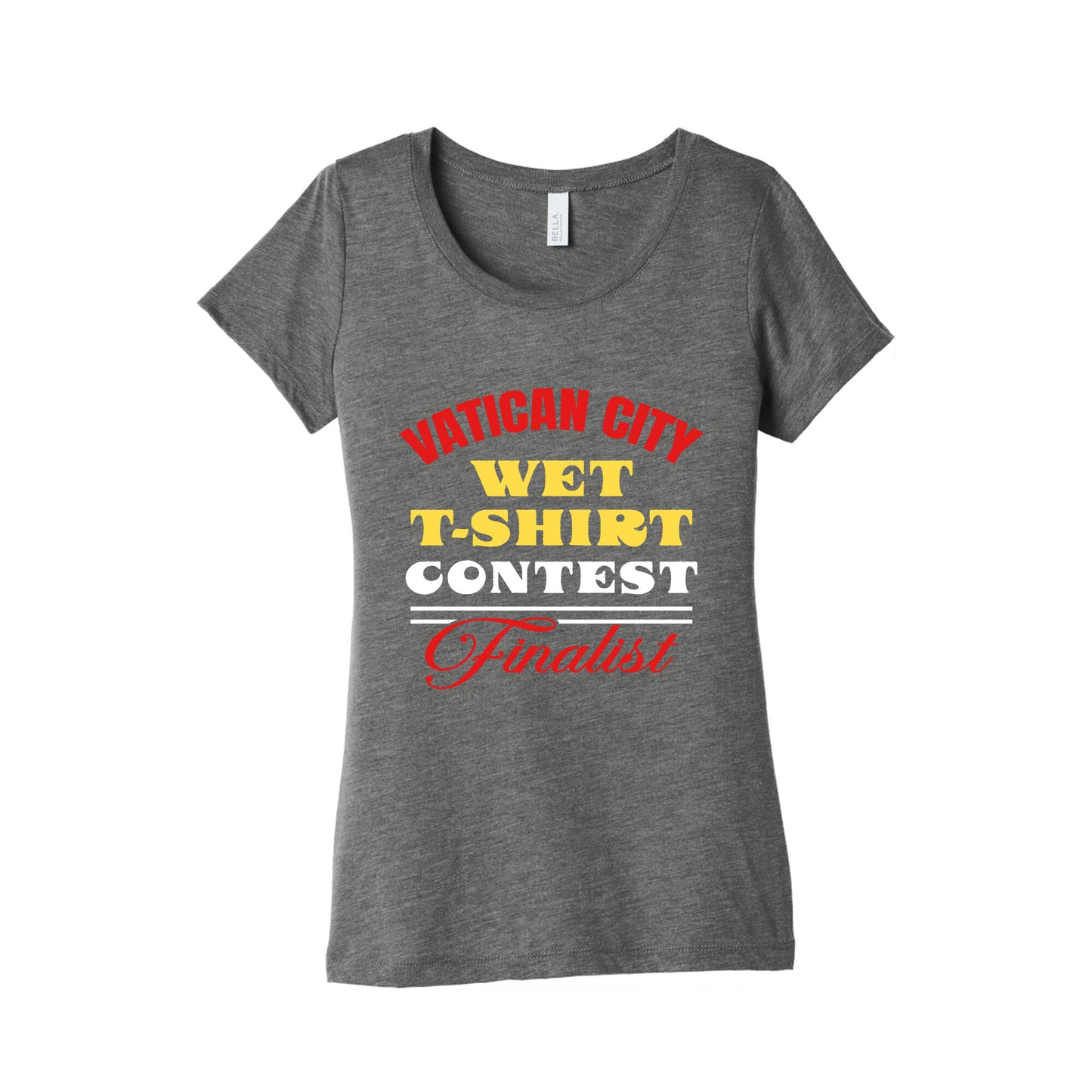 Vatican Wet T Shirt Contest Womens Triblend Tee