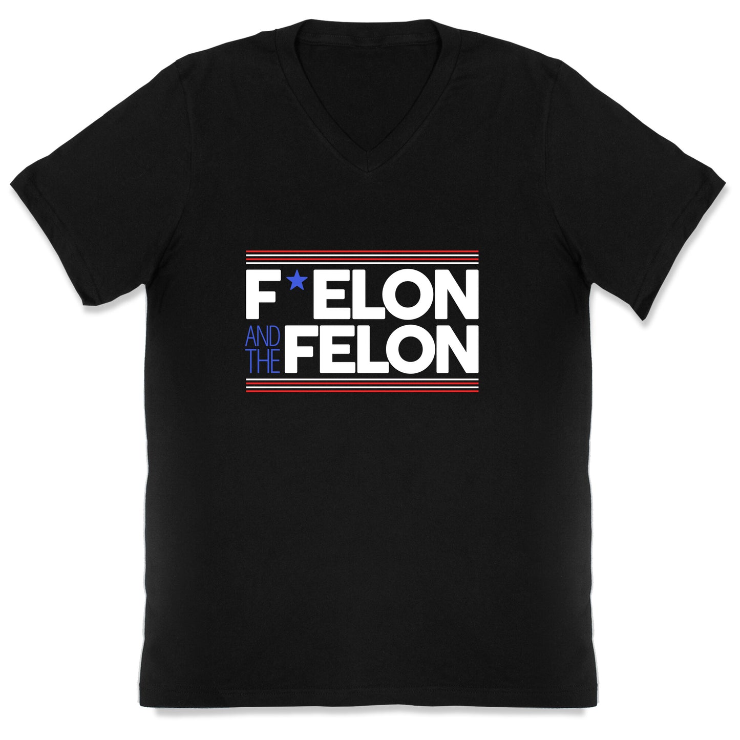 F Elon And The Felon V-Neck
