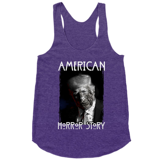 American Horror Story Trump Racerback Tank
