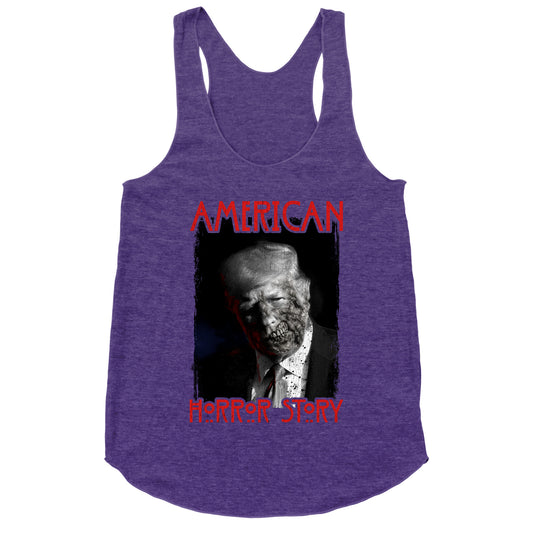 American Horror Story Trump Racerback Tank
