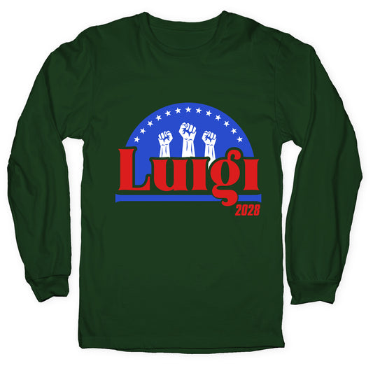 Luigi Mangione 2028 Longsleeve Tee