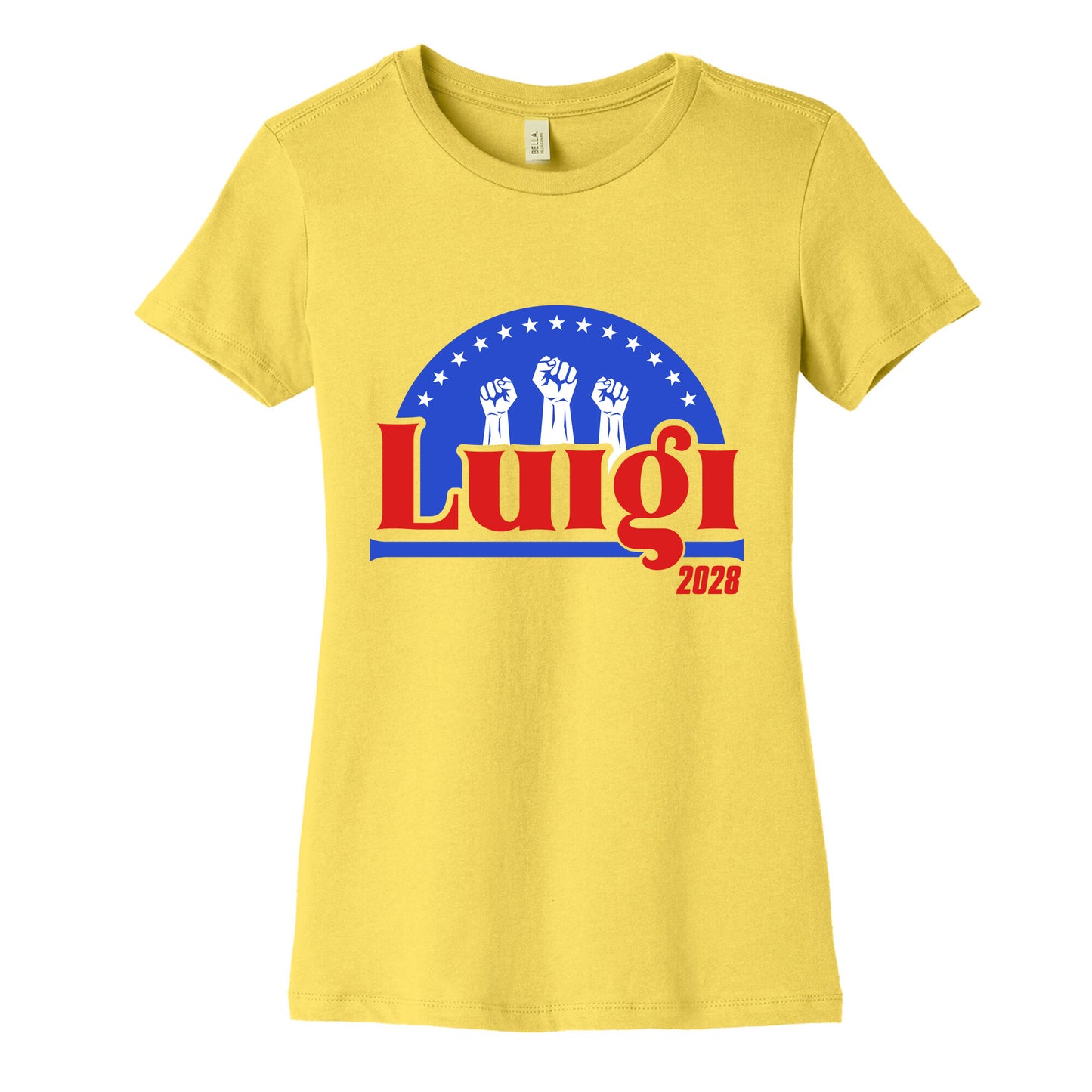 Luigi Mangione 2028 Womens Cotton Tee