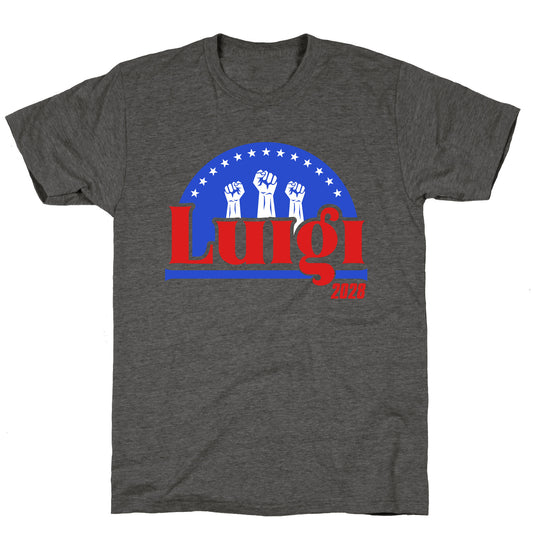 Luigi Mangione 2028 Unisex Triblend Tee