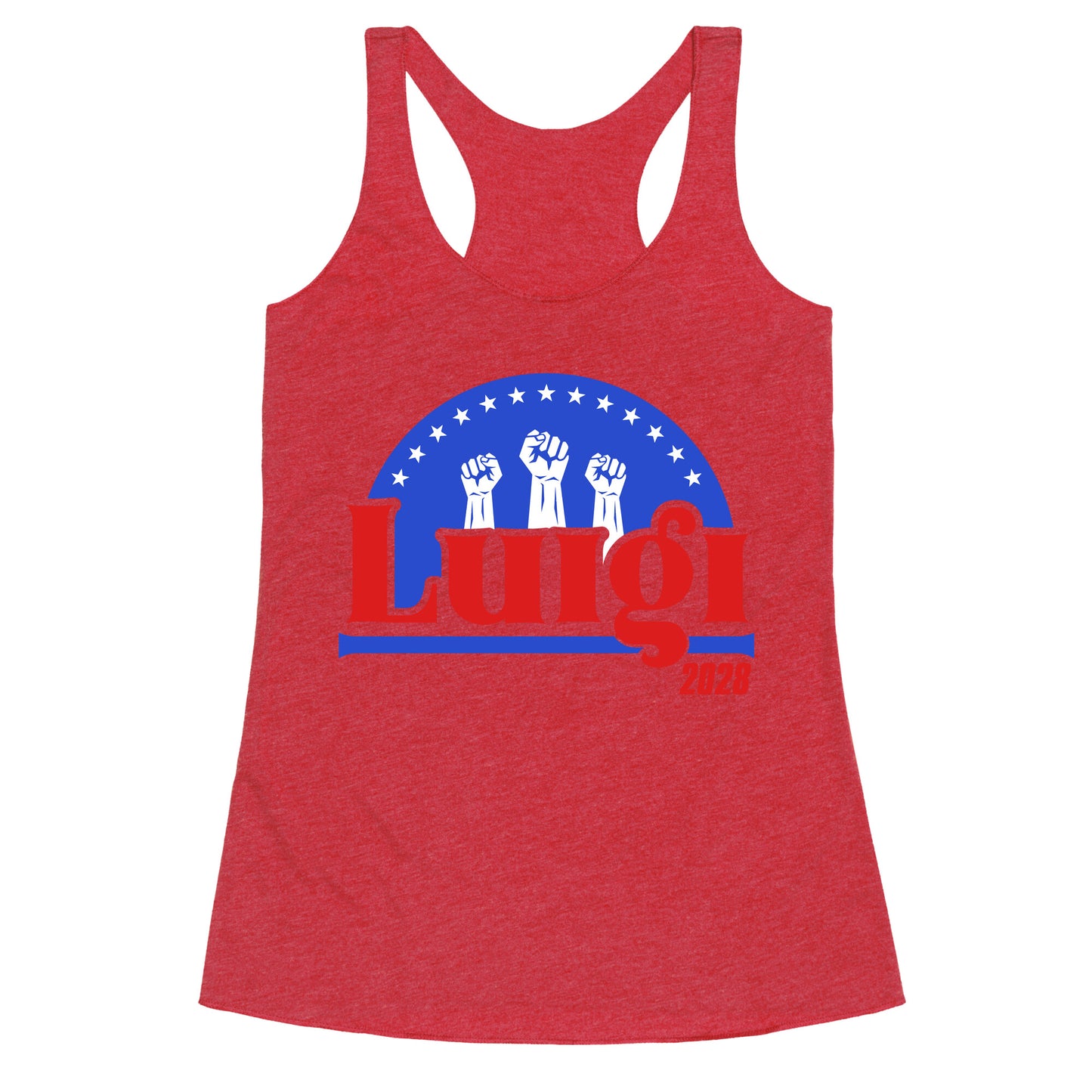 Luigi Mangione 2028 Racerback Tank