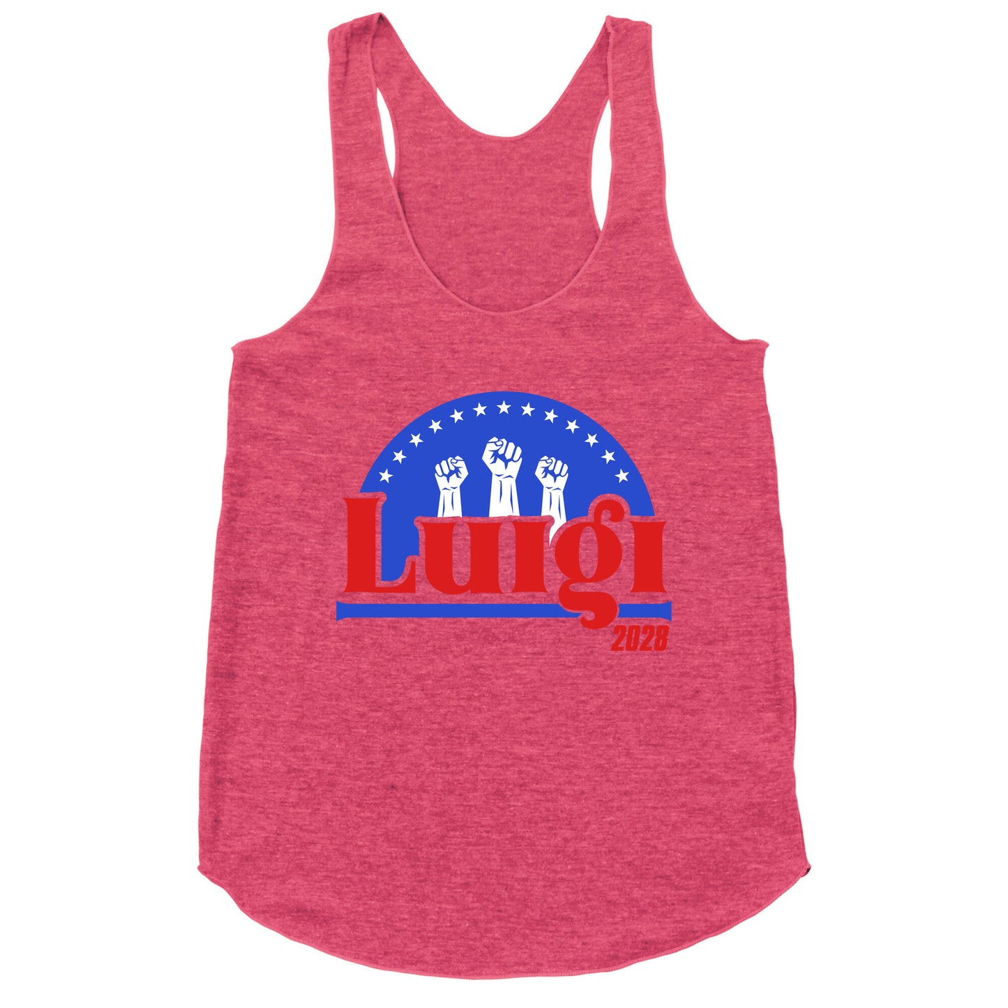 Luigi Mangione 2028 Racerback Tank