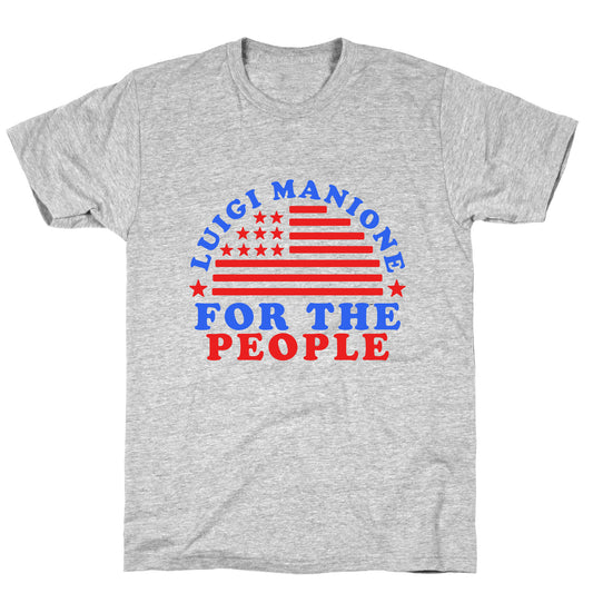 Luigi Mangione For The People T-Shirt