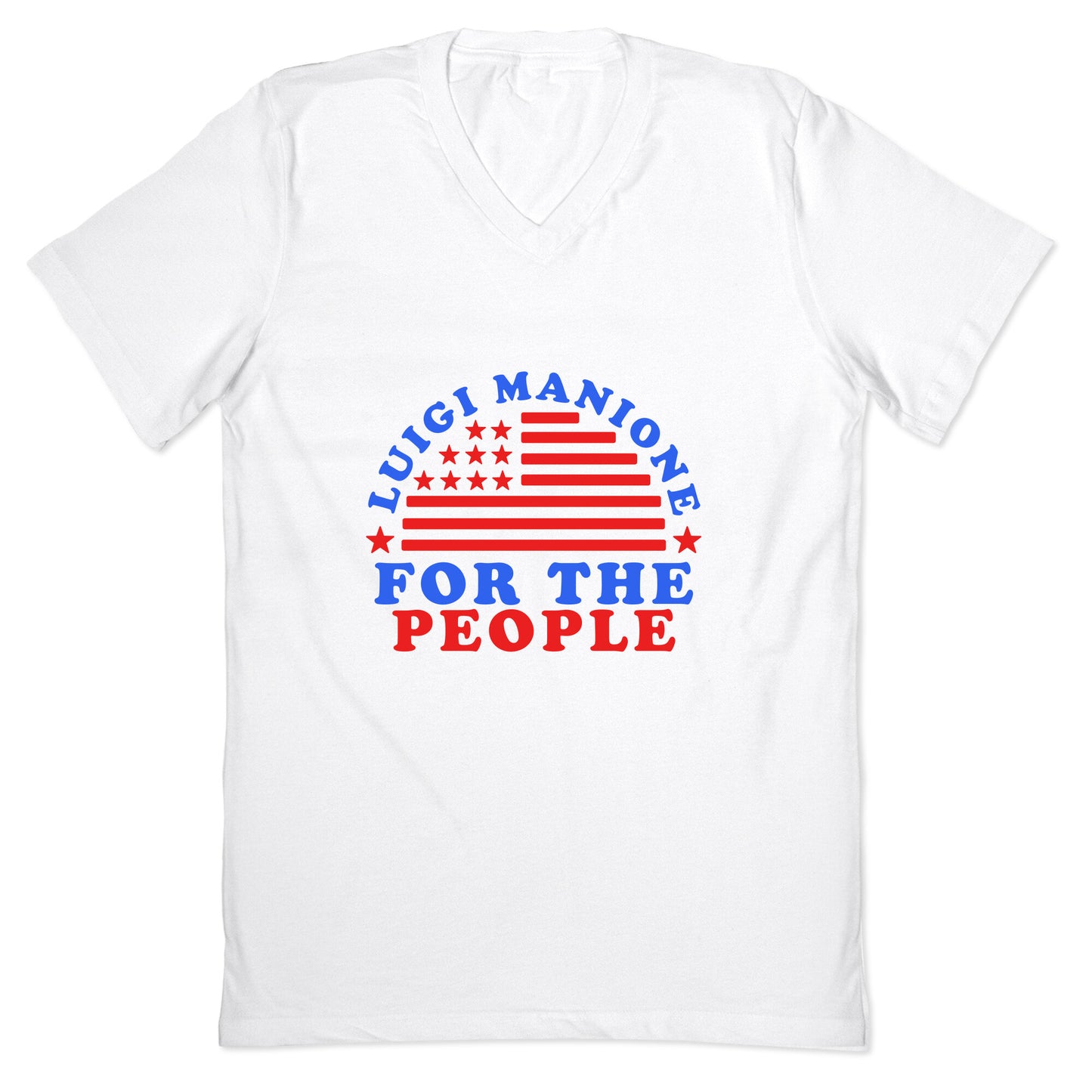 Luigi Mangione For The People V-Neck