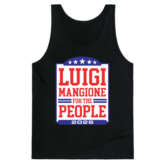 Luigi Mangione For The People 2028 Tank Top