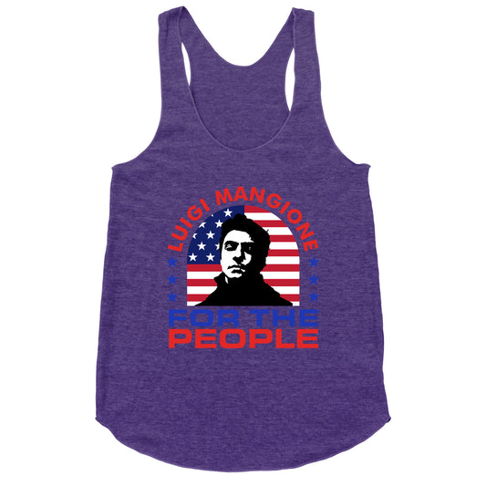 Luigi For The People Racerback Tank