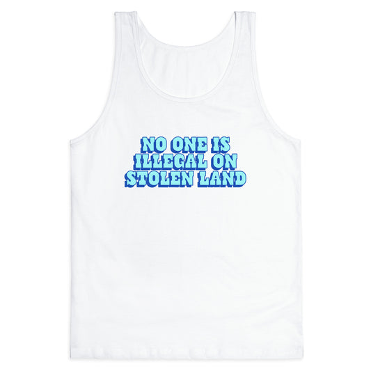 No One Is Illegal Tank Top