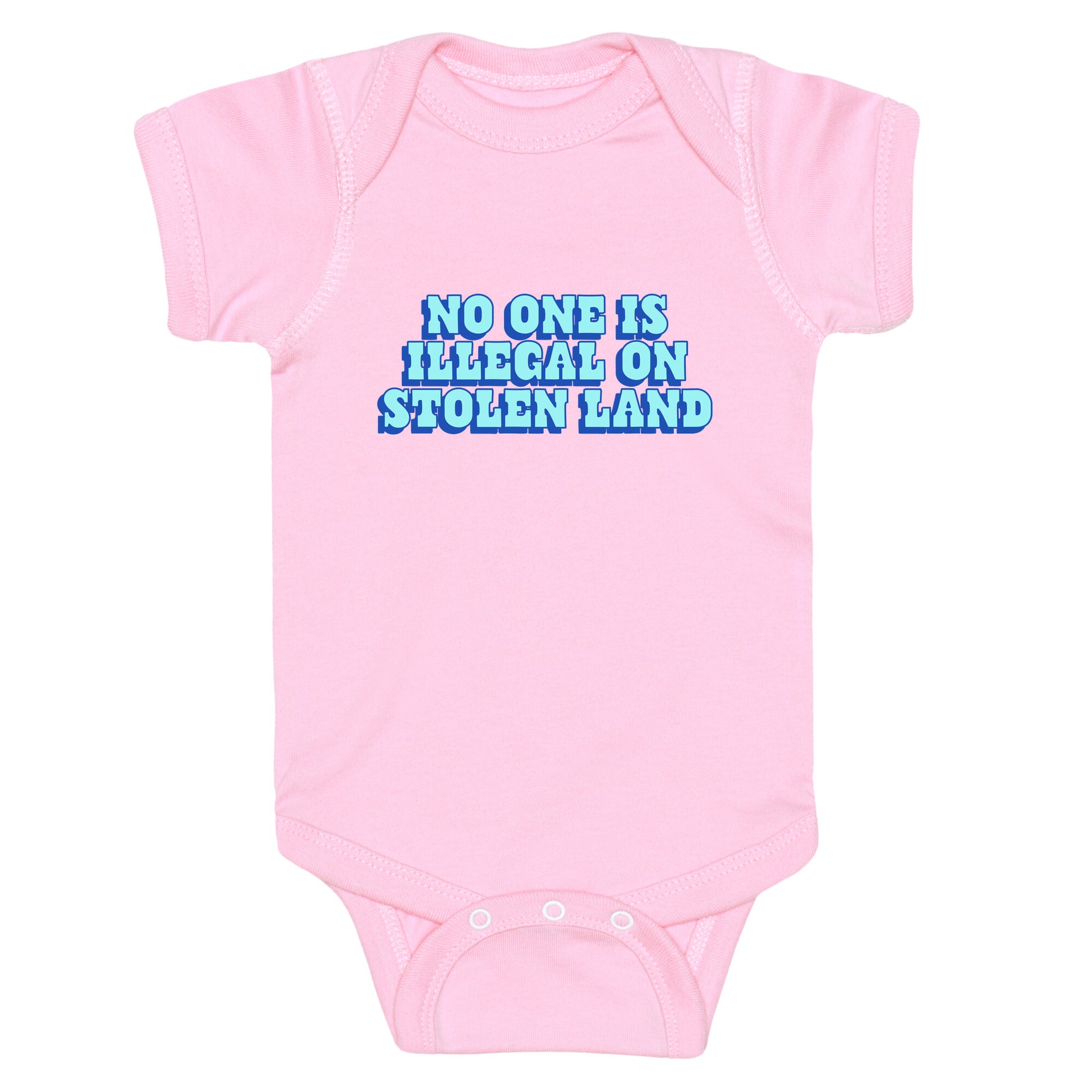No One Is Illegal Baby One-Piece