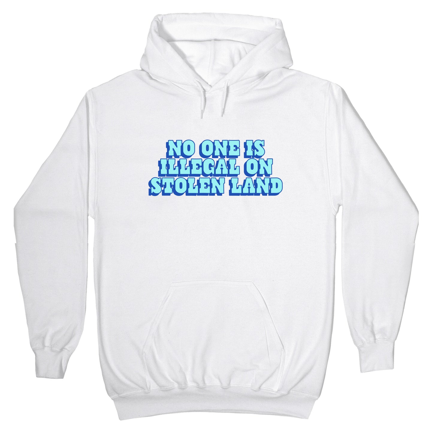 No One Is Illegal Hoodie