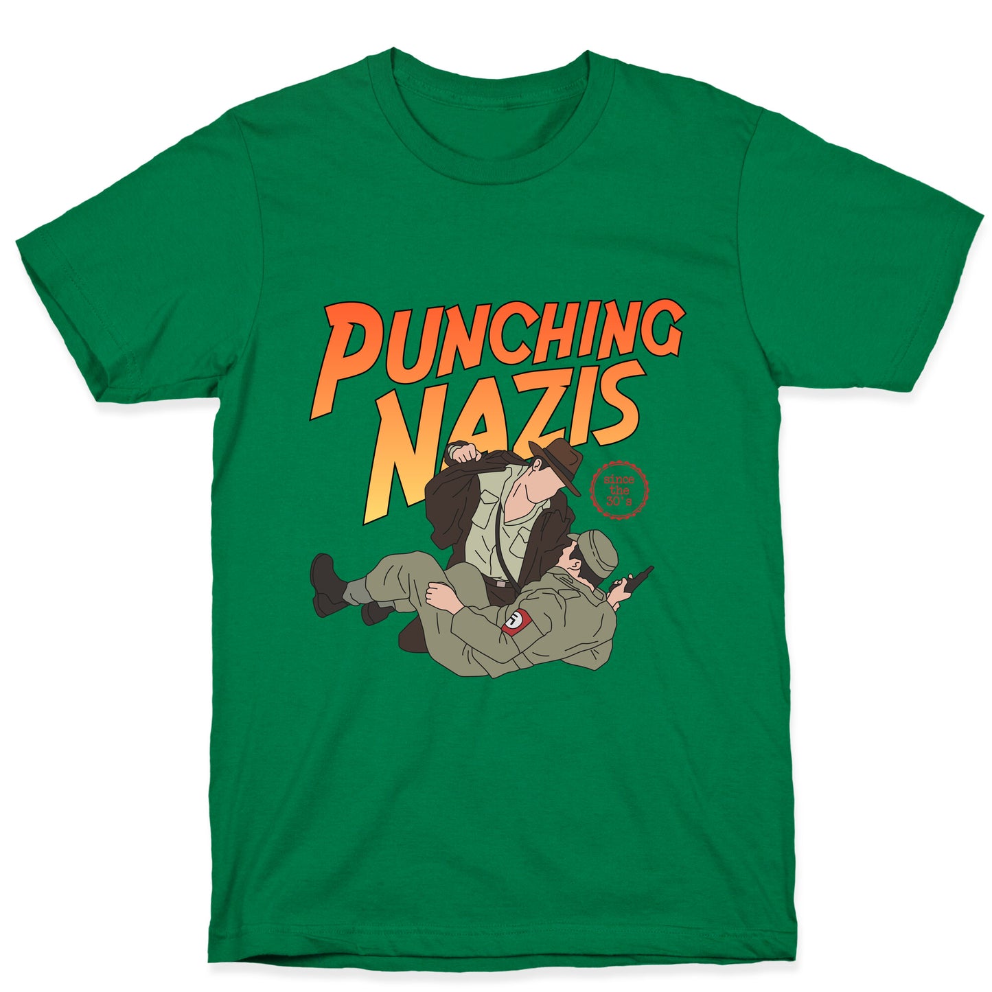 Punching Nazis Since 36 T-Shirt