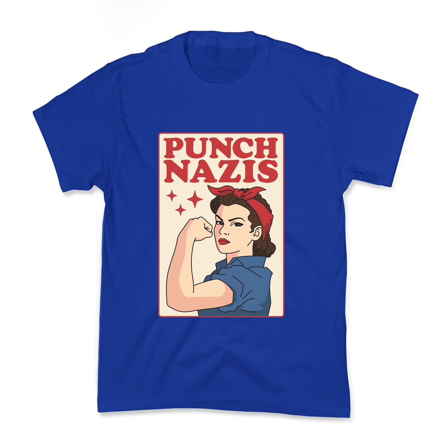 Punch Nazis Kids Tee