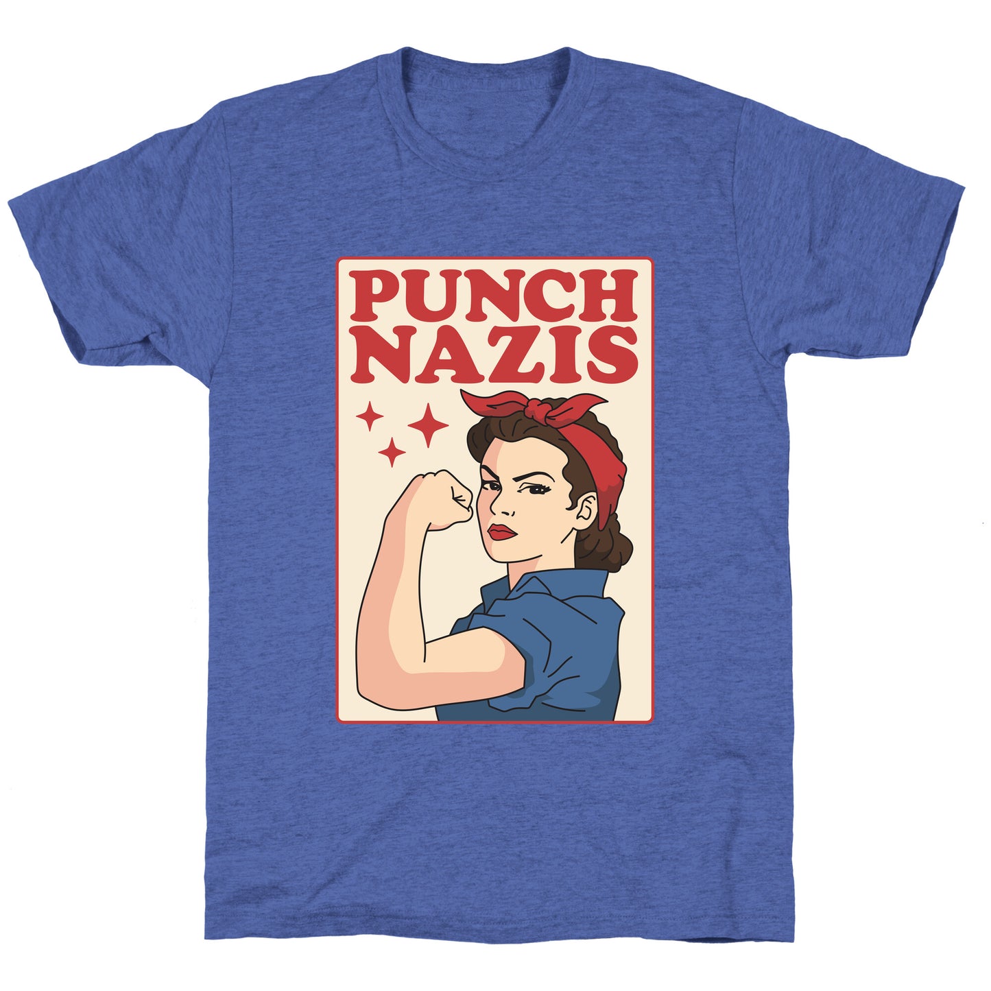 Punch Nazis Unisex Triblend Tee