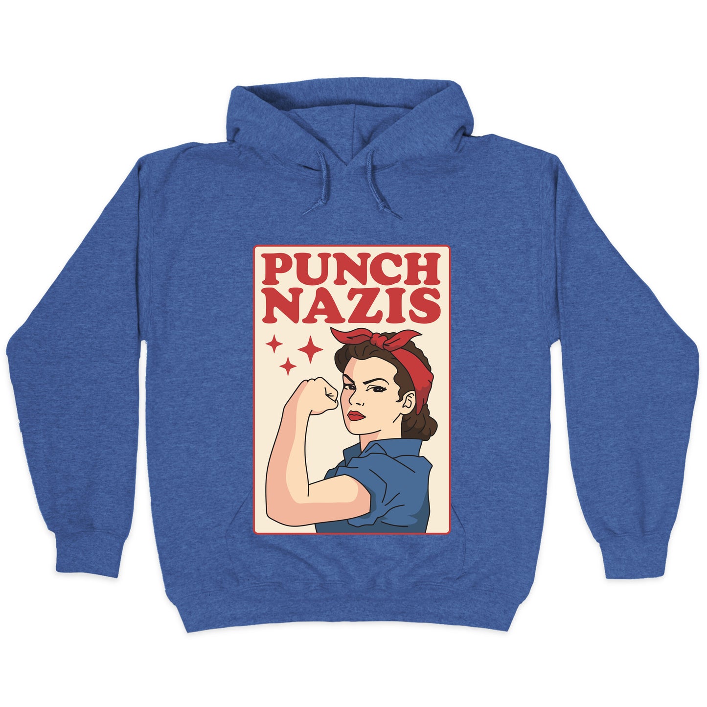 Punch Nazis Hoodie