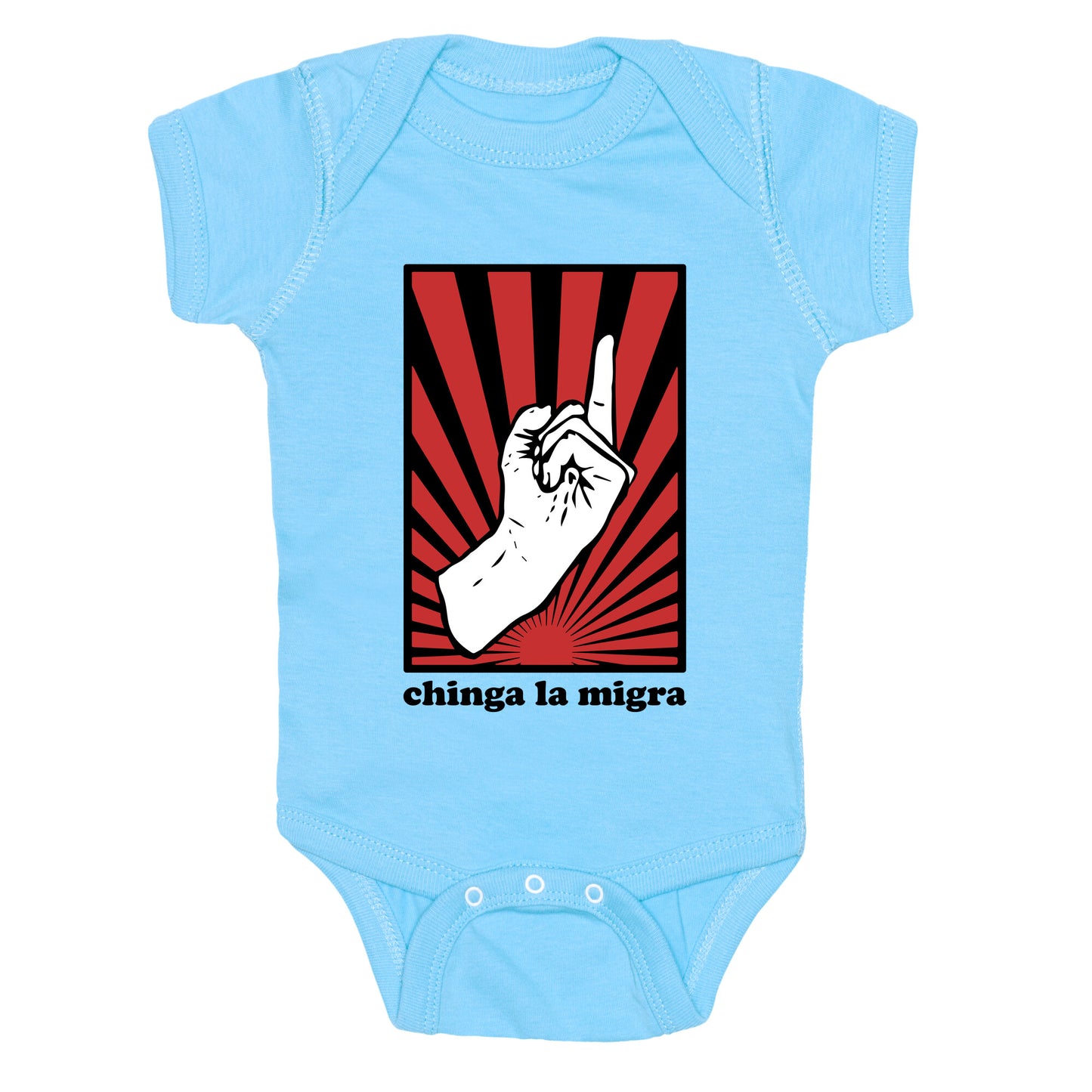 Chinga La Migra Baby One-Piece