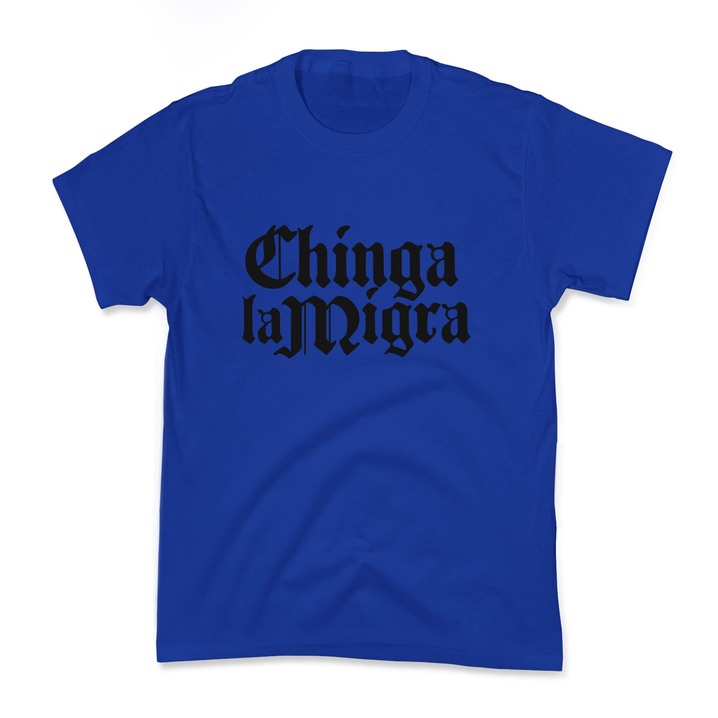 Chinga La Migra Fuck ICE Kids Tee