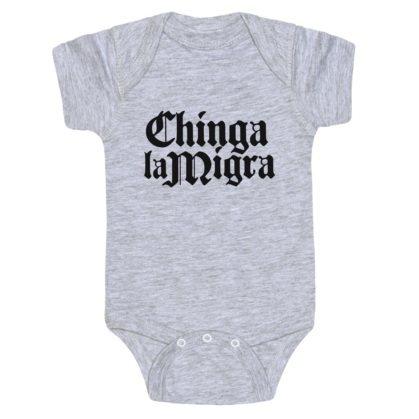 Chinga La Migra Fuck ICE Baby One-Piece