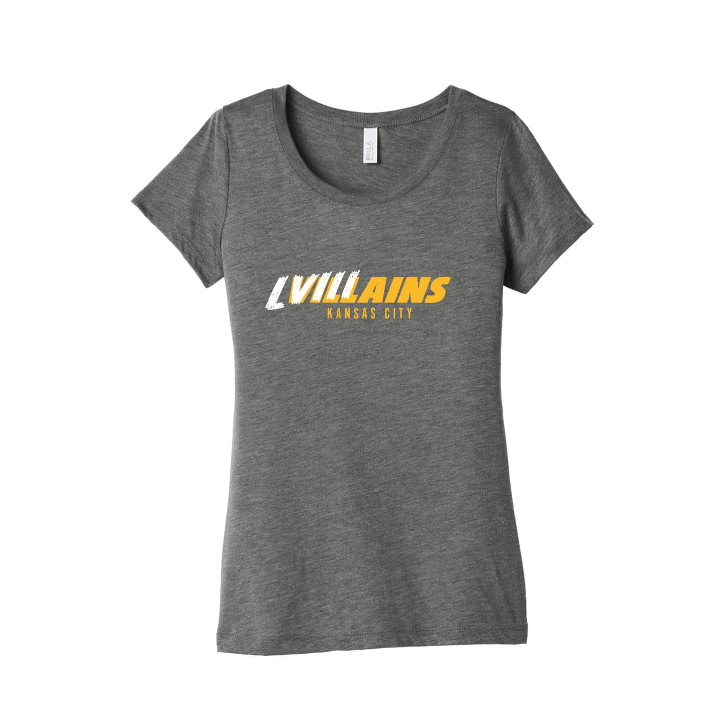 Kansas City Villains Womens Triblend Tee