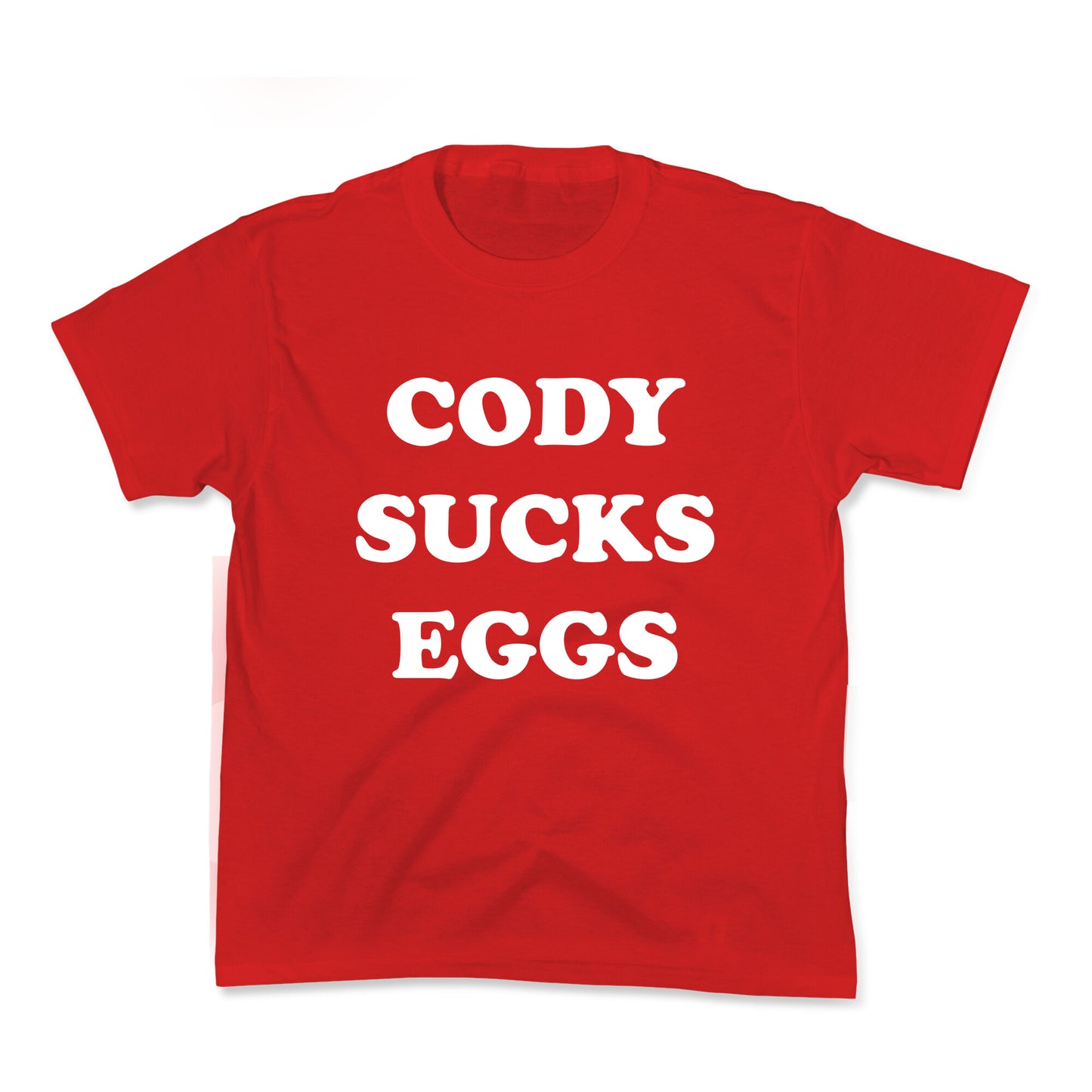 Cody Sucks Eggs Kids Tee
