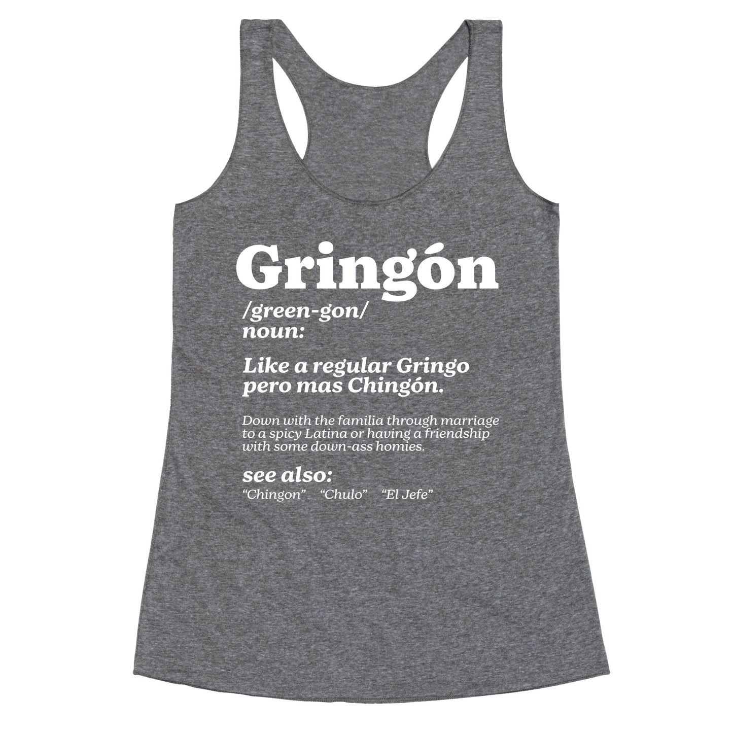 Gringon Racerback Tank