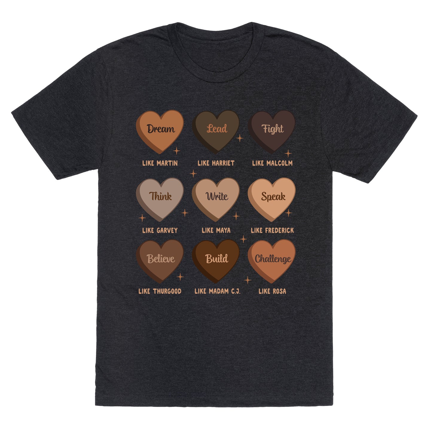 Celebrating Black History Leaders Unisex Triblend Tee