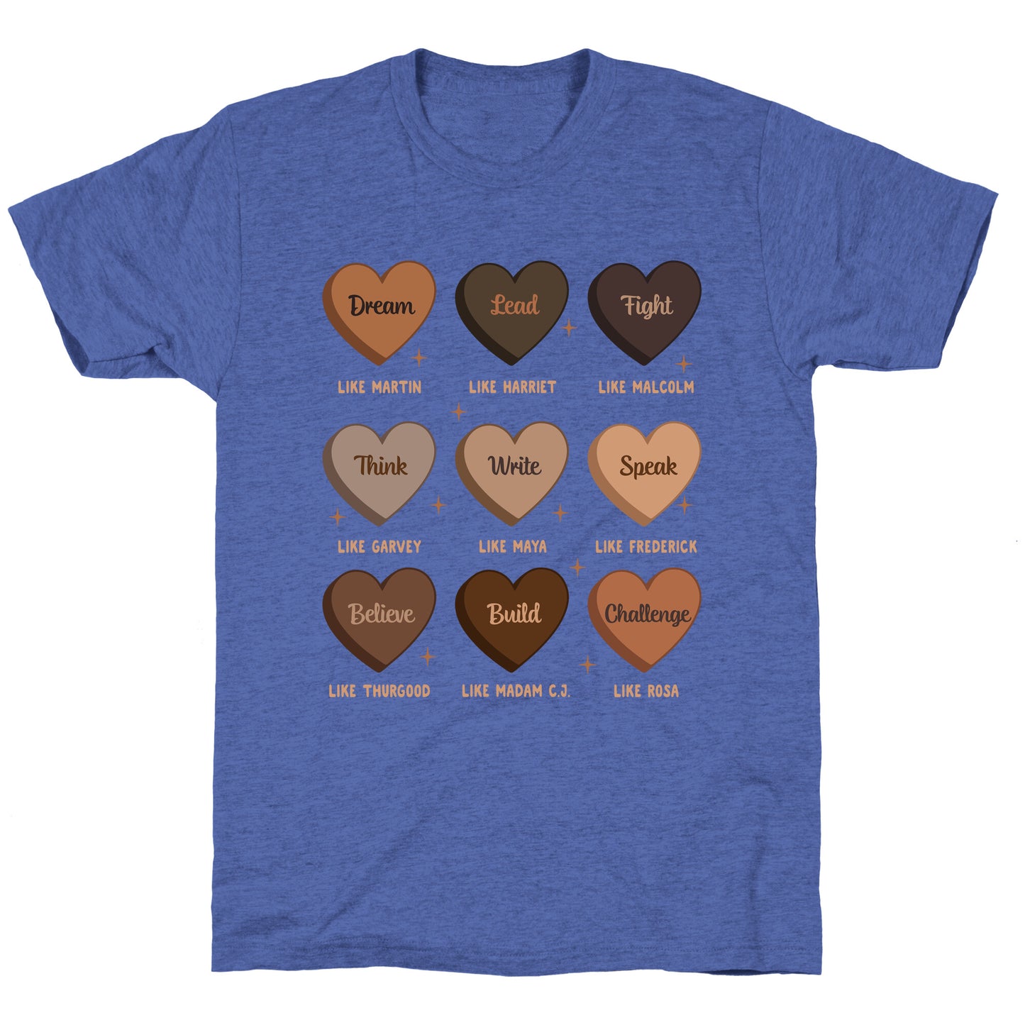 Celebrating Black History Leaders Unisex Triblend Tee