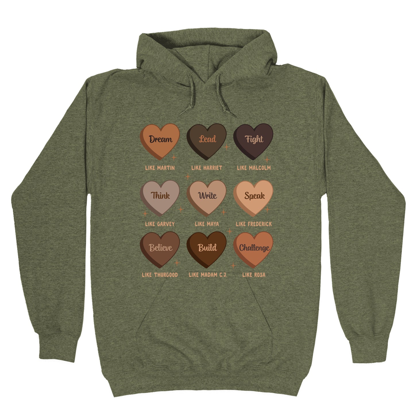 Celebrating Black History Leaders Hoodie