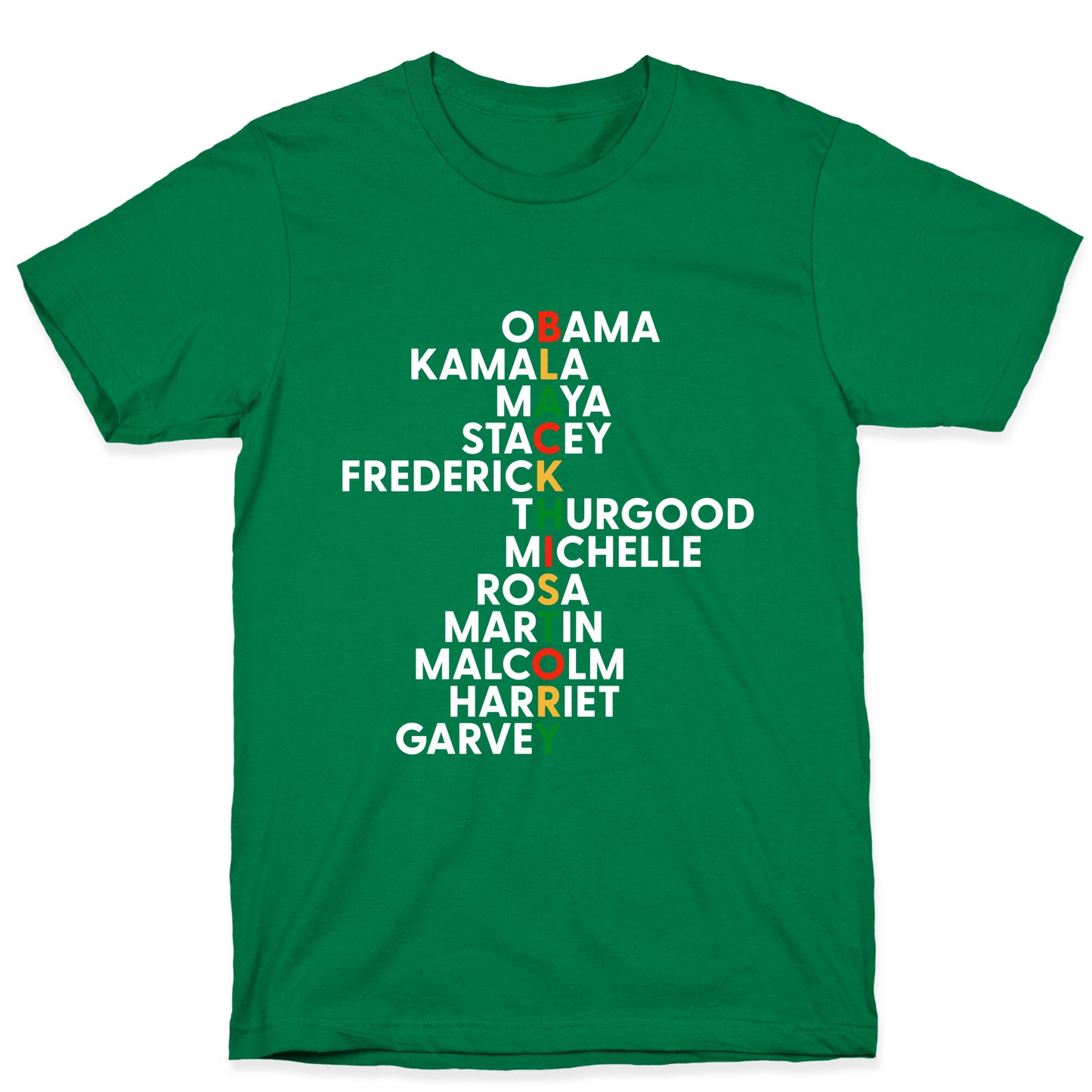 Black History Month Leaders T-Shirt