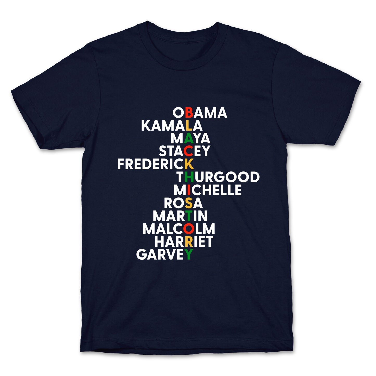 Black History Month Leaders T-Shirt