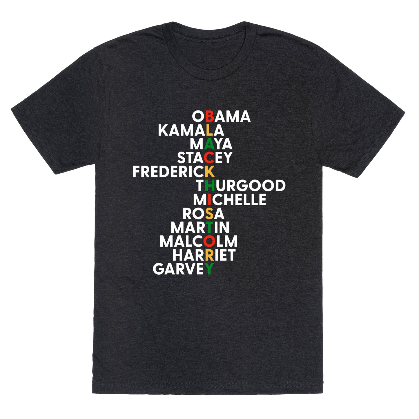 Black History Month Leaders Unisex Triblend Tee