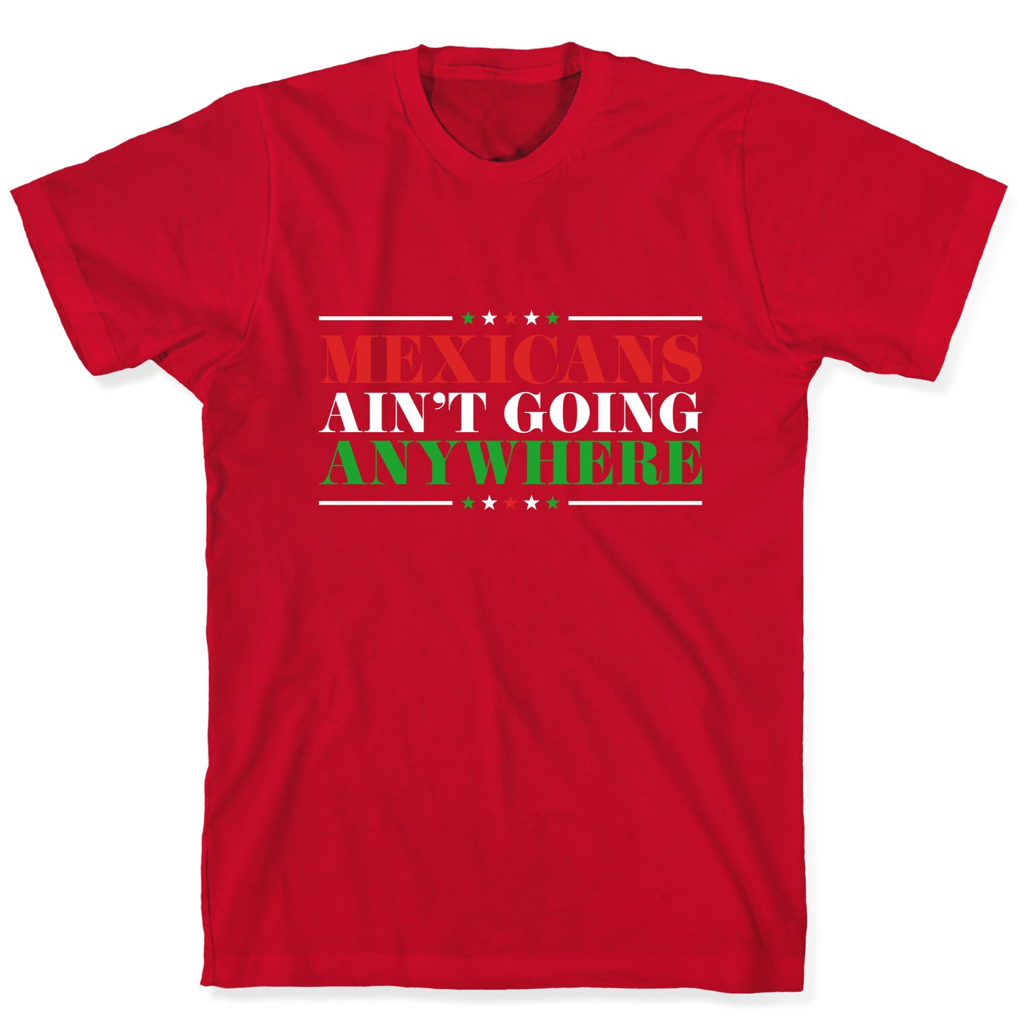 MAGA Mexicans Arent Going Anywhere T-Shirt
