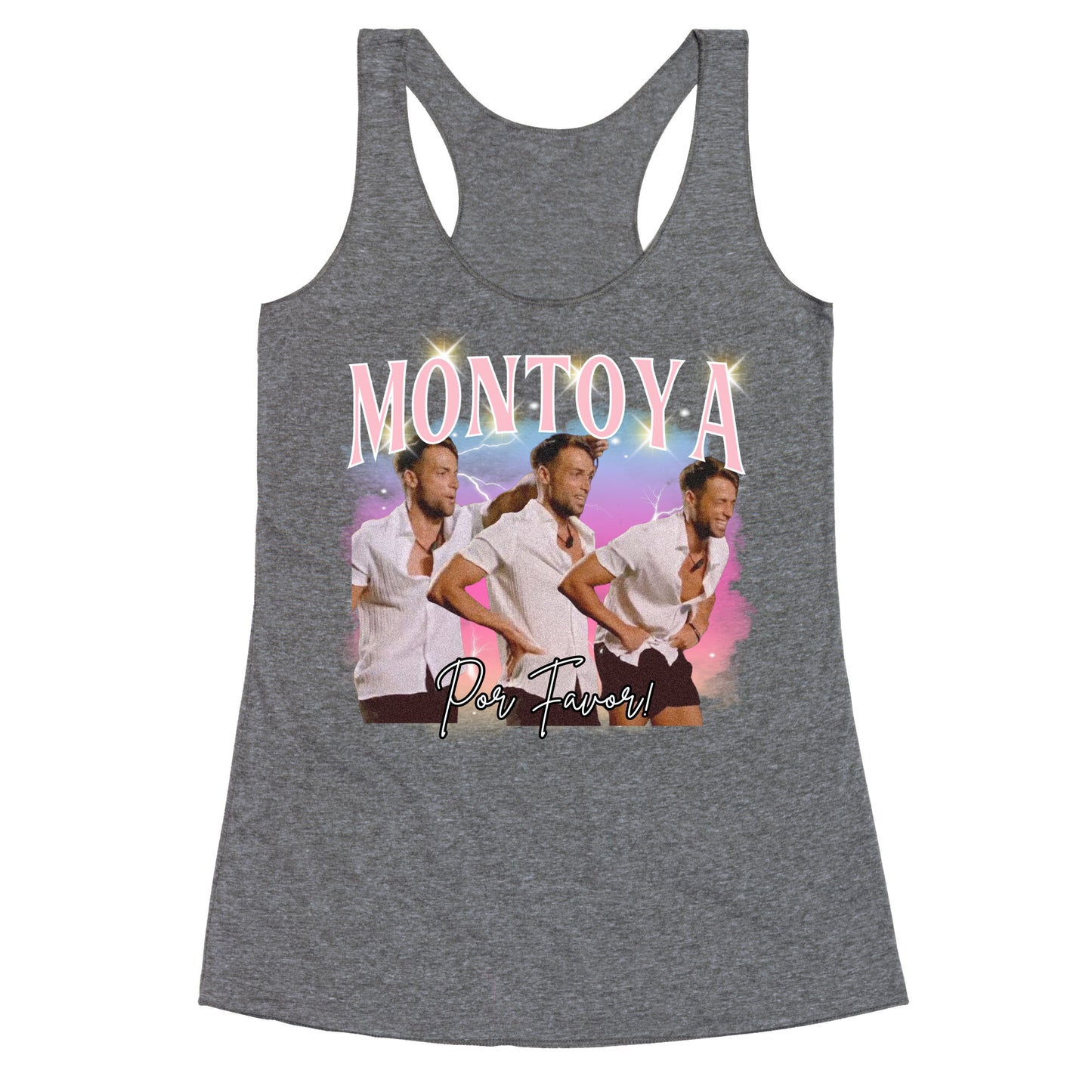 Montoya Por Favor Racerback Tank
