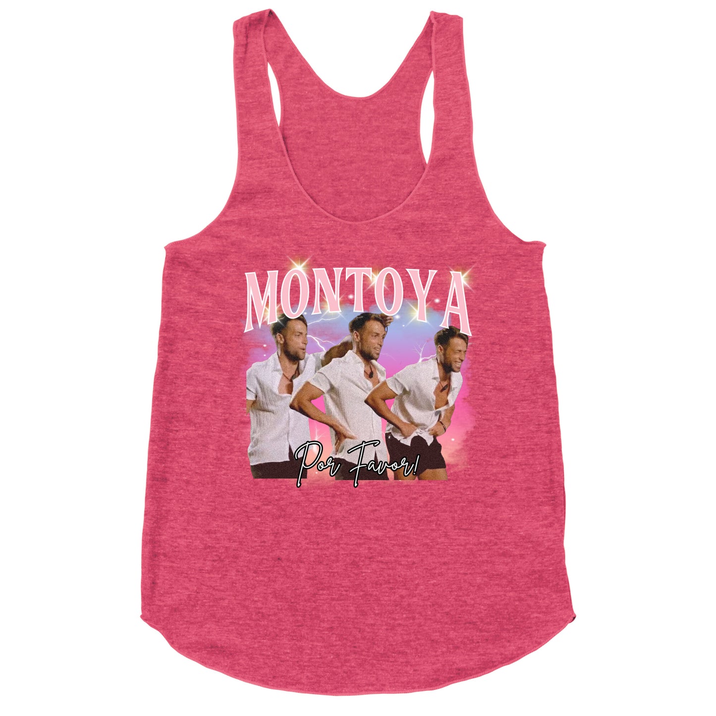 Montoya Por Favor Racerback Tank