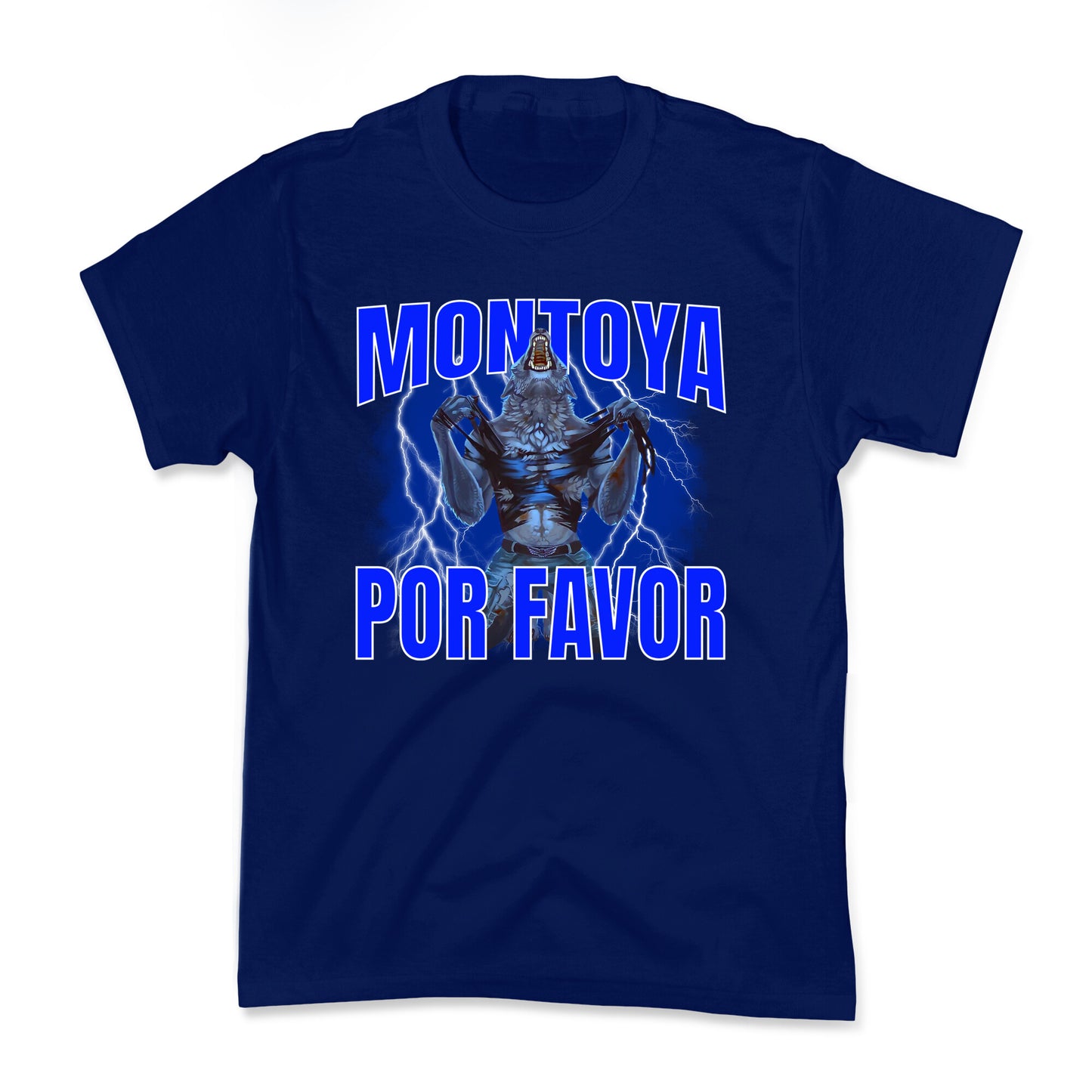 Montoya Por Favor Wolf Meme Kids Tee